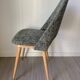 Restored barrel chair from the 1950s-60s