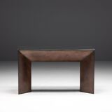 Console en bronze patiné par Belgochrom, Belgique, années 1970