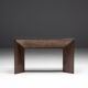 Patinated bronze console by Belgochrom, Belgium, 1970s.