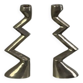 Zig Zag Candle Holders Matthew Hilton