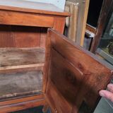 Low buffet in solid cherry wood from the 19th century (shallow)