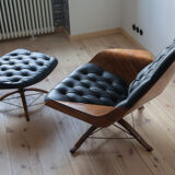 George Mulhauser Mr. Chair with Ottoman, United States 1960