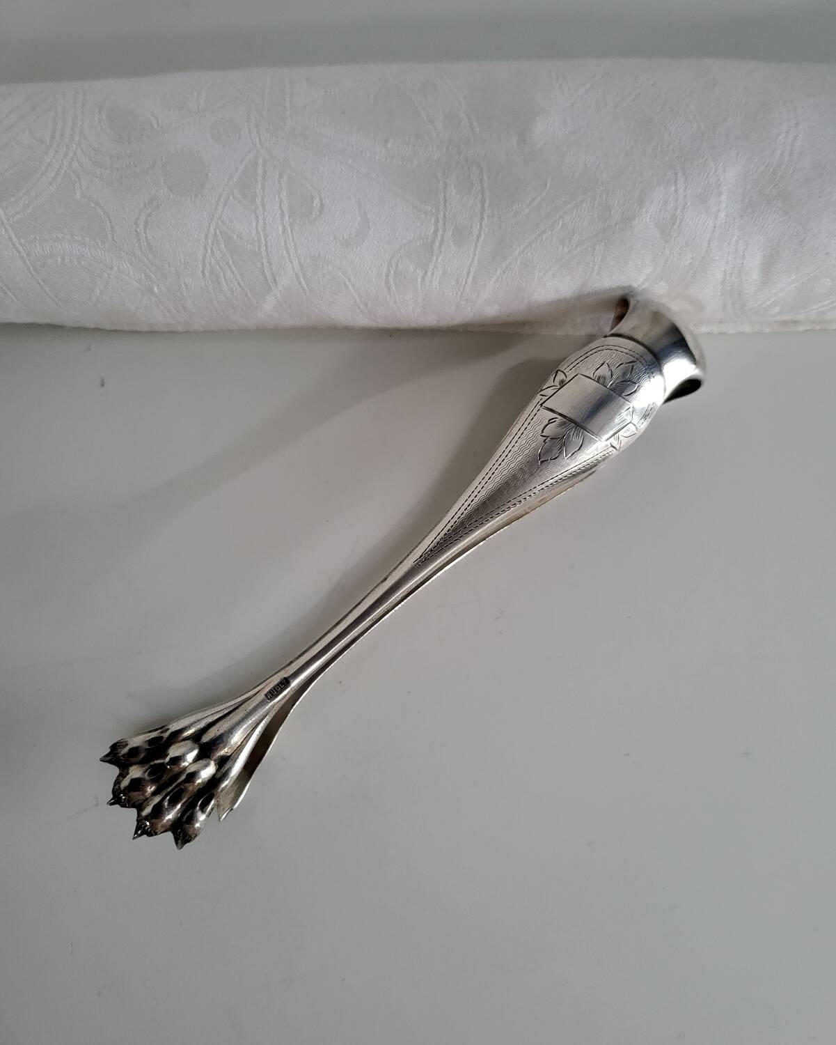 Silver-Plated Sugar Tongs Ruolz