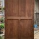 Notary cabinet in solid raw oak, 1920