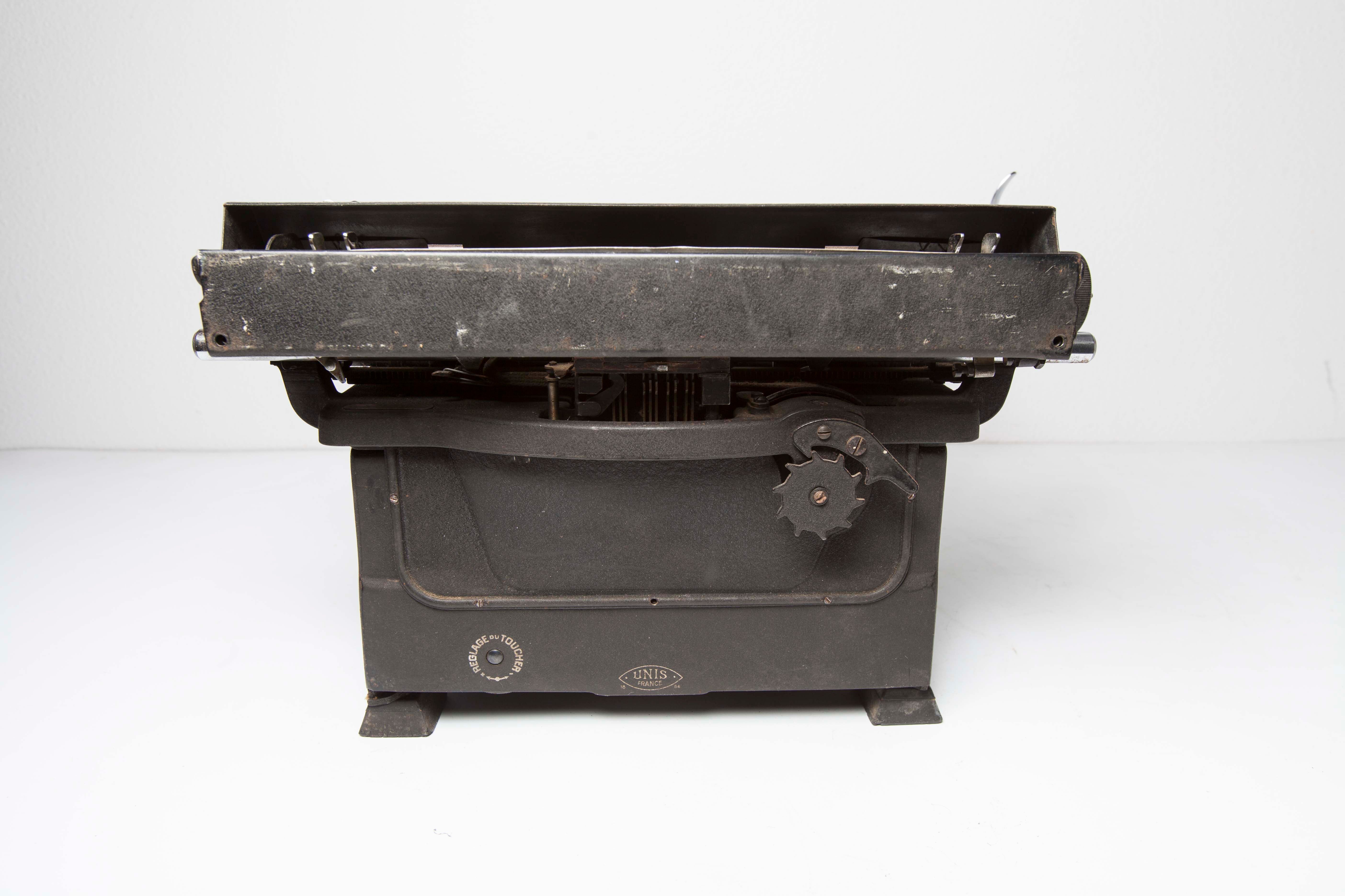 Machine à écrire Japy 1940