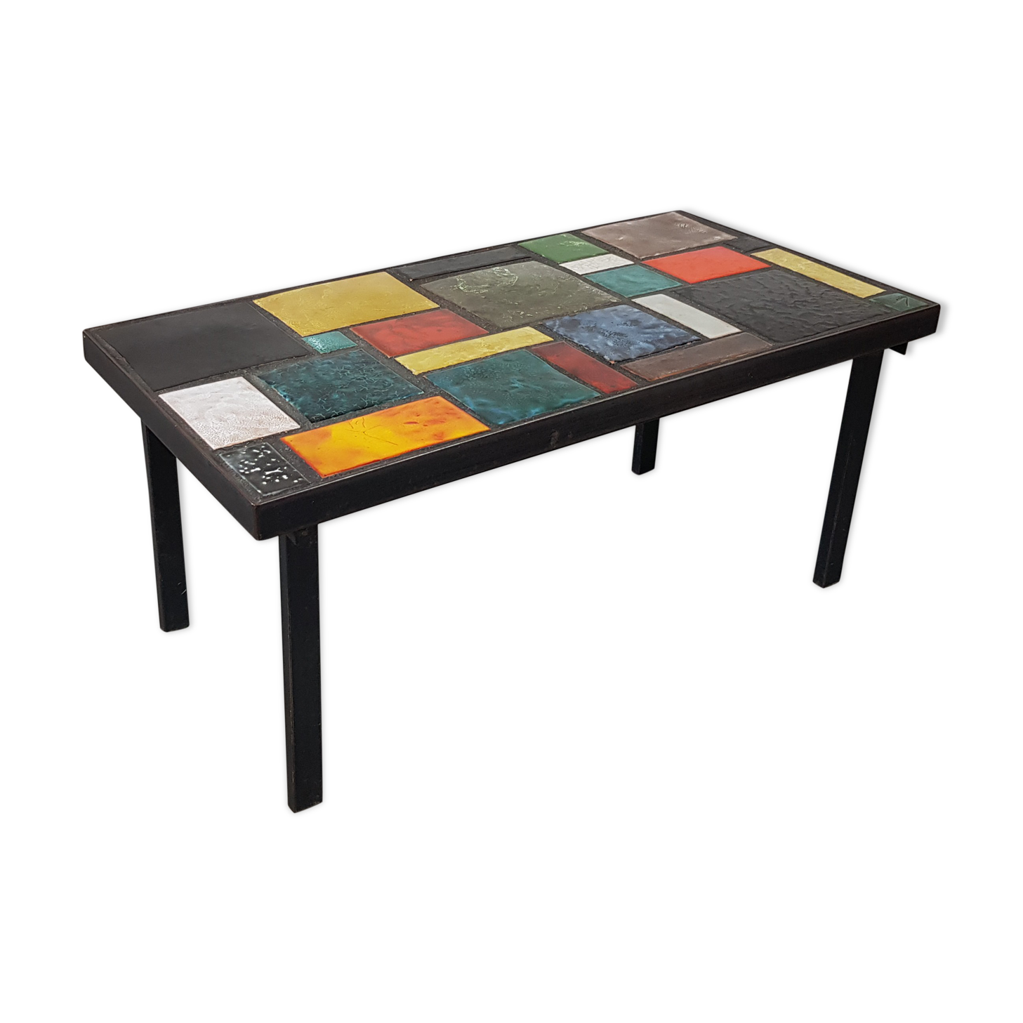 Ceramic base table signed "Princess"