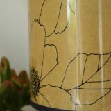 Vintage onyx birds bedside lamp