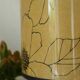 Vintage onyx birds bedside lamp