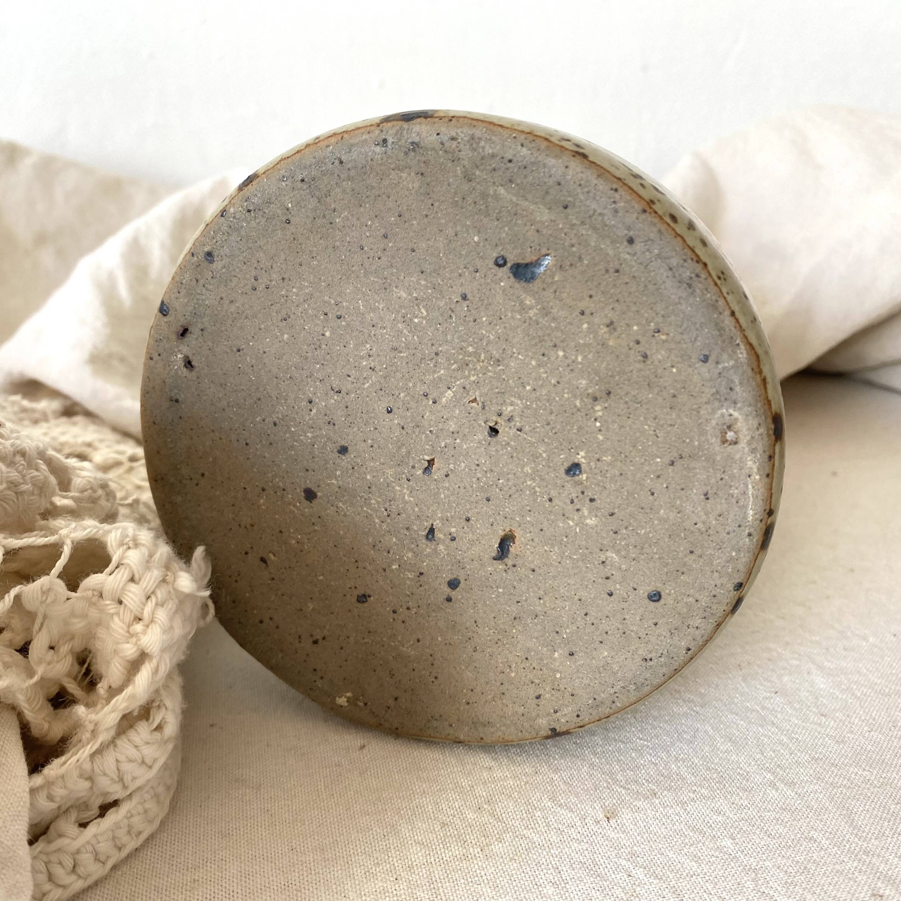 Pyreted stoneware pitcher