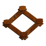 Beech wall coat rack