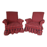 Paire de fauteuil Napoléon III