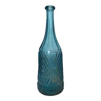 Blue decorative bottle