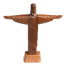 Wooden sculpture of the Corcovado of Rio, 70s