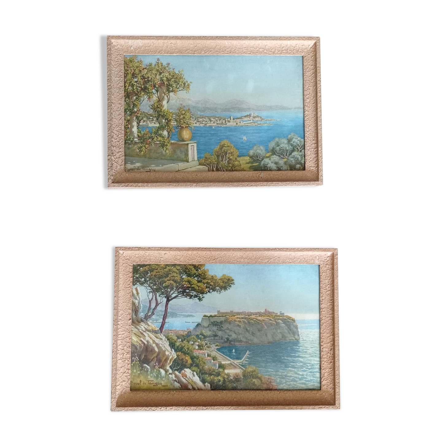 Pair of old paintings