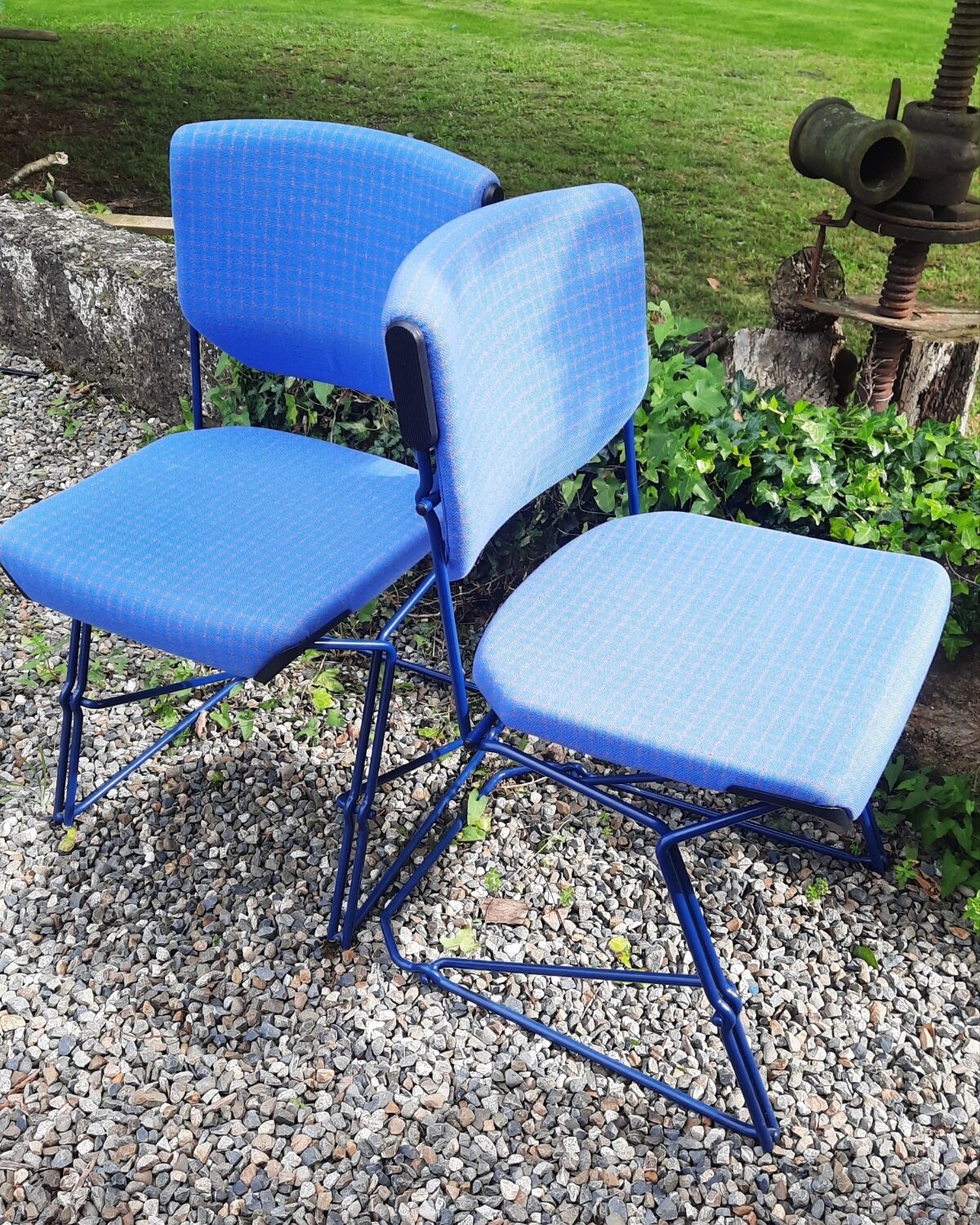 2 visitors' seats Albert Stoll Switzerland office