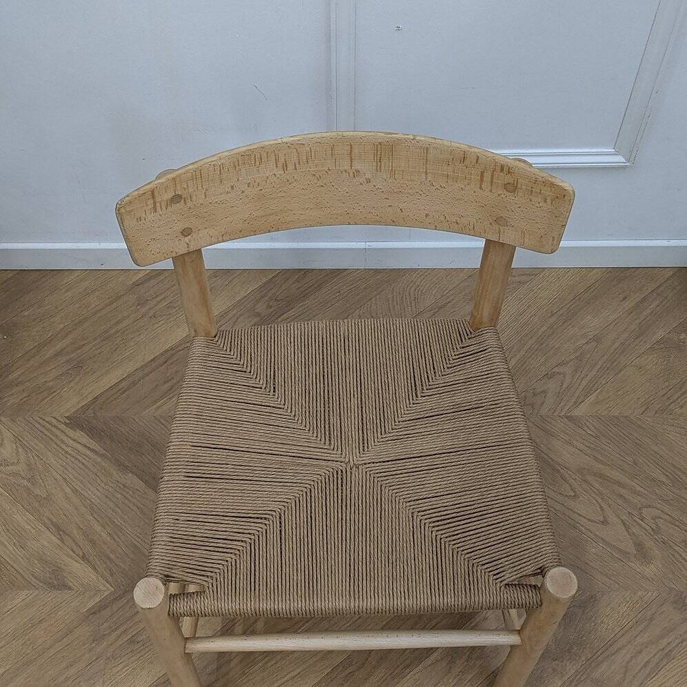 Chaise J39 Folkestol de Borge Mogensen pour Fredericia