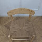 Chaise J39 Folkestol de Borge Mogensen pour Fredericia