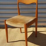 Suite of five Scandinavian chairs Roche Bobois