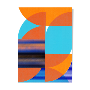 Tangram slice X 50x70cm