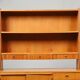Vintage teak library with drop-down secretary, 1960s