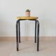 Vintage industrial stool from the 60s/70s