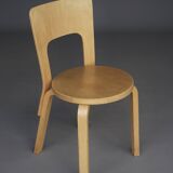Model 66 chair by Alvar Aalto for Artek, 1980's