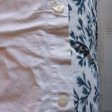 Antique embroidered duvet cover