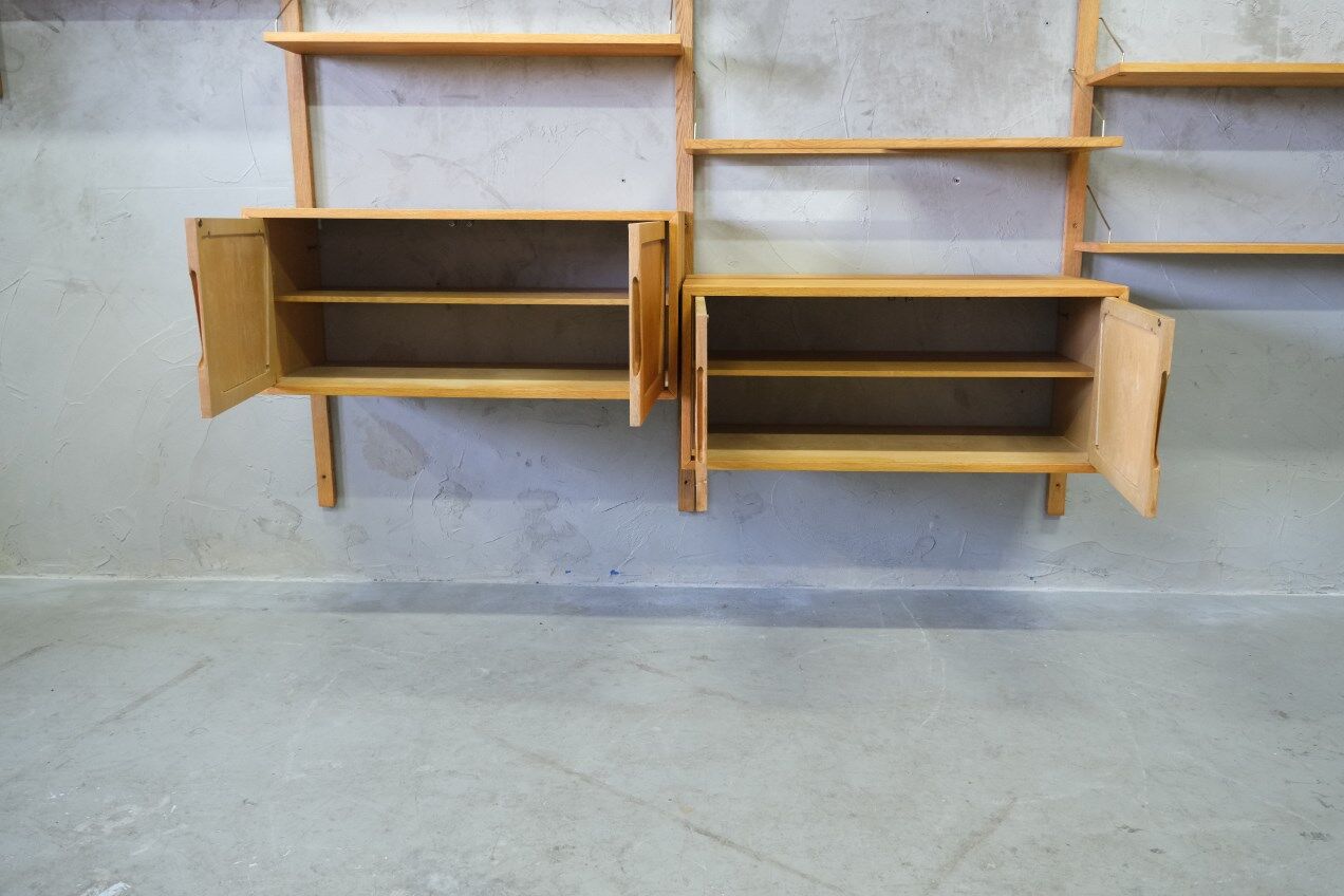 Modular Wall Unit by Kjell Riise for Brodrene Jatogs, Norway, 1960s