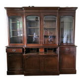 English library showcase and secretary