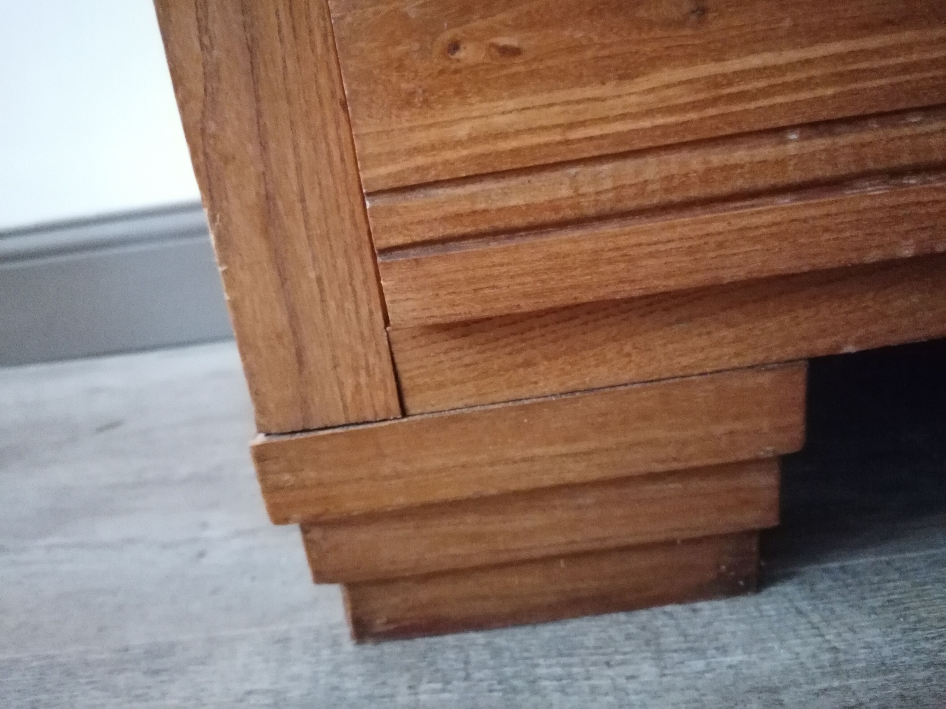 Commode en bois