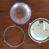 Industrial ceiling light with a window 1970