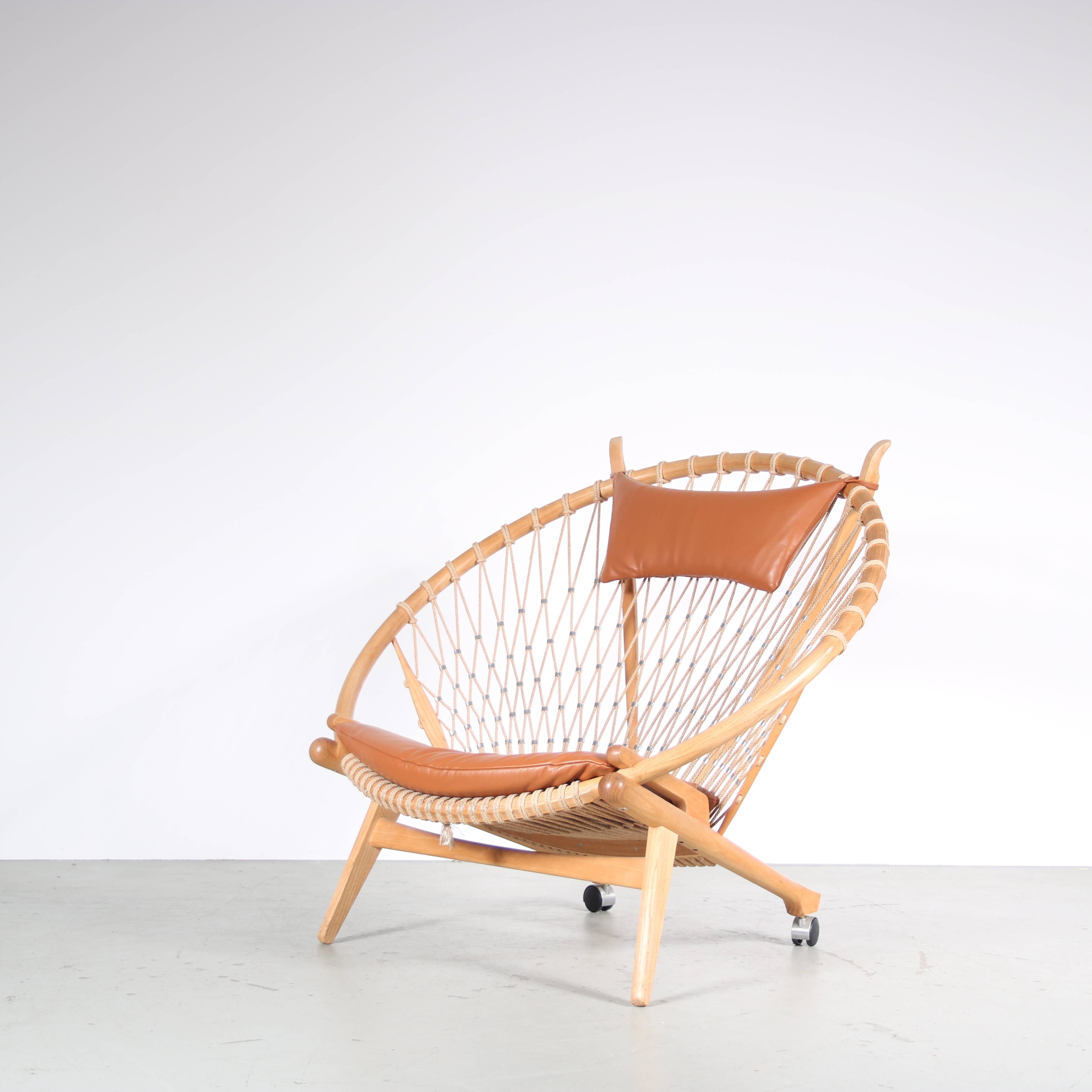 Hans J. Wegner “Circle Chair” for PP Mobler in Denmark, 1980
