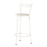 1950s Children stool in perforated metal, France