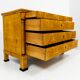 Biedermeier commode in birch veneer 1820-1830