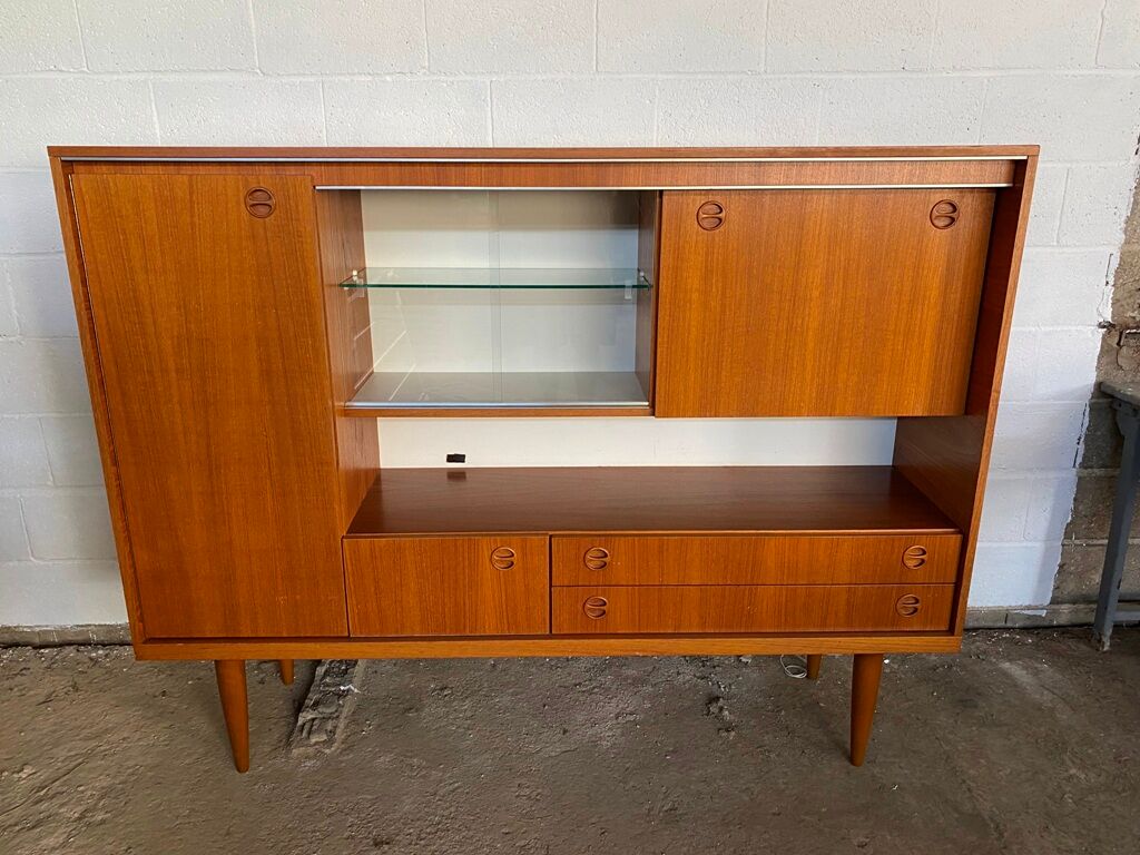 Scandinavian teak sideboard 60
