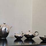 Service à thé porcelaine et argent heinrich