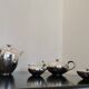 Heinrich porcelain and silver tea set