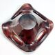 Brown Murano Glass Ashtray / Catchall by Fratelli Toso with Murrines