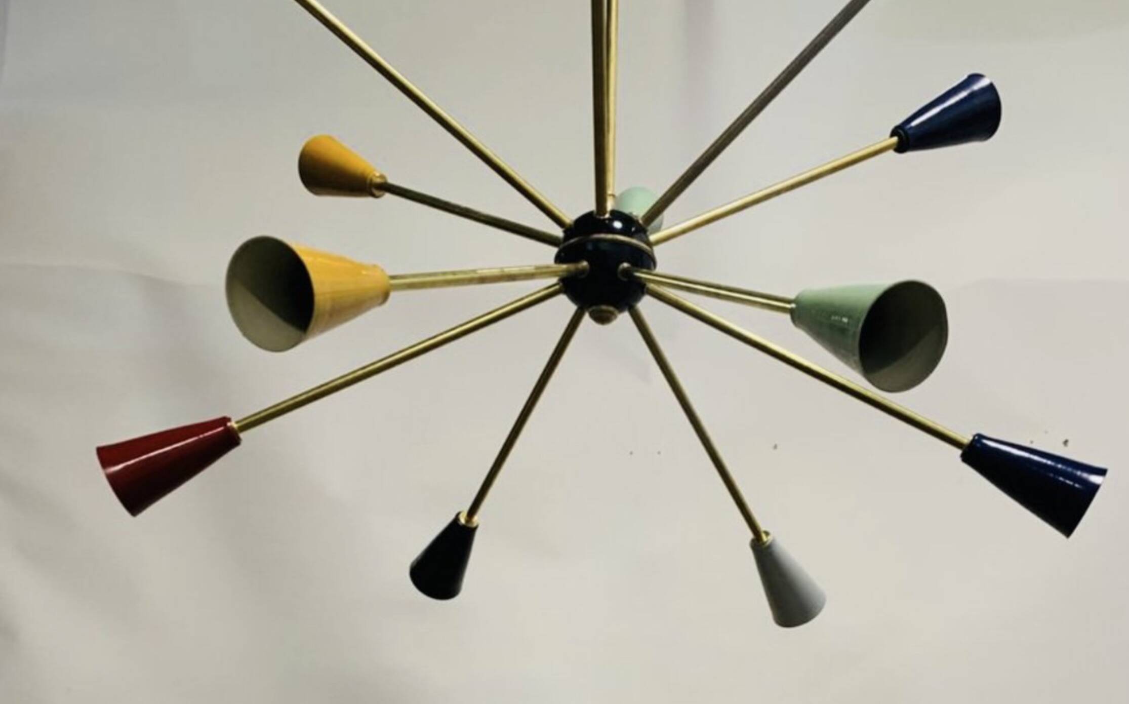 Sputnik Hanging Lamp from Stilnovo, 1950s