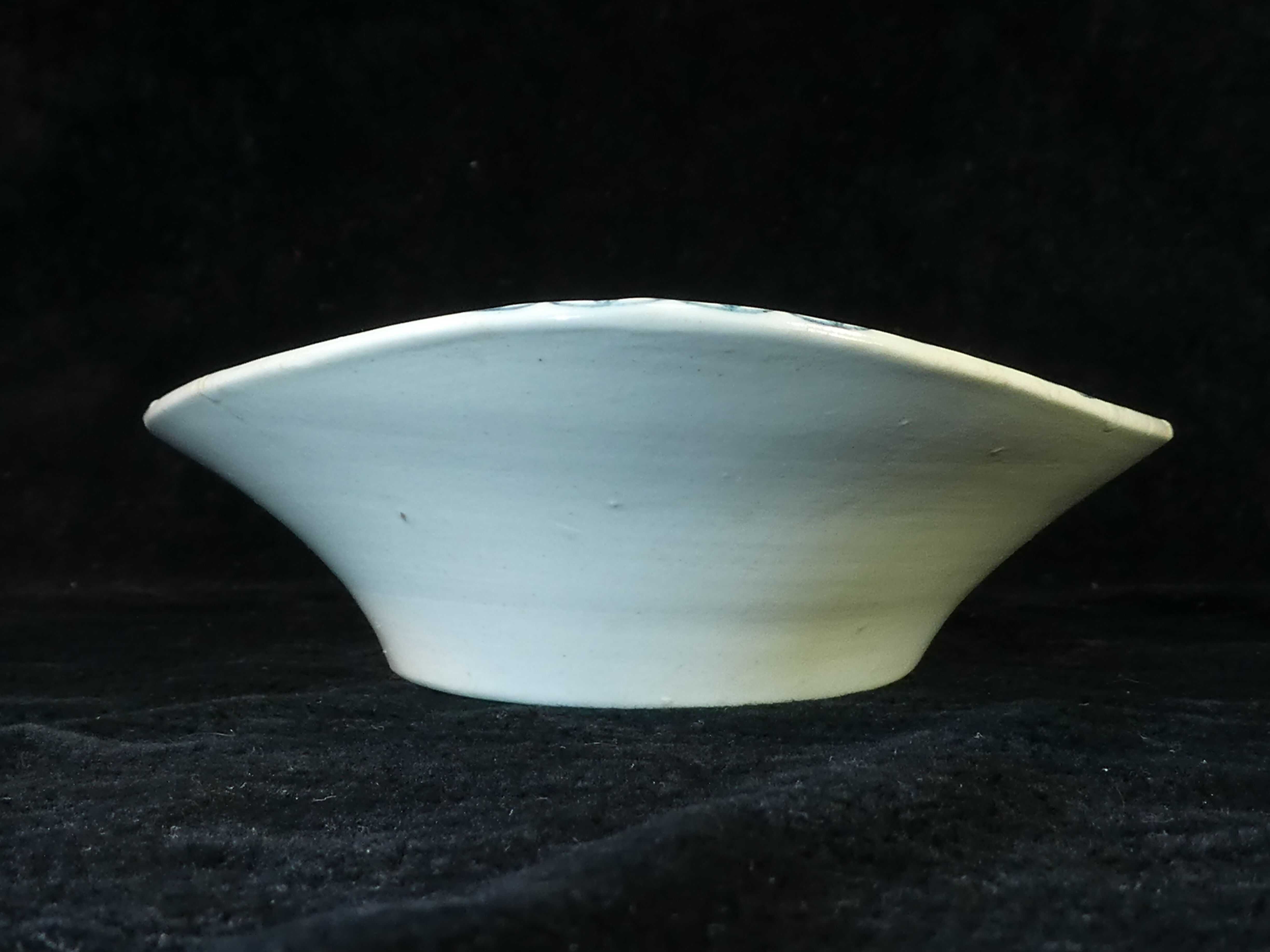 Oval faience ravier terre de fer bocage nº2