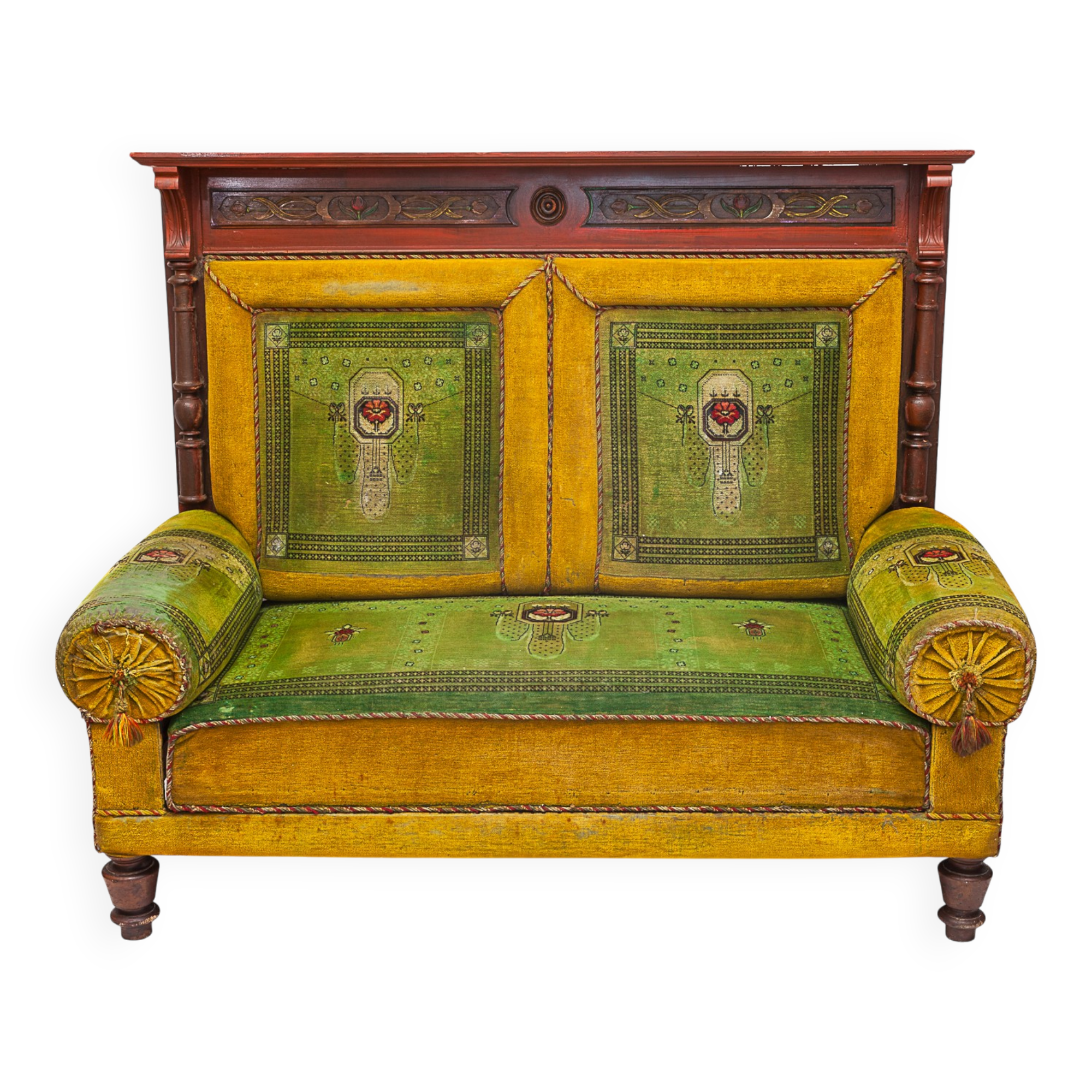 Ancient Alsatian divan