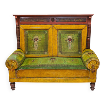 Ancient Alsatian divan