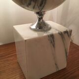 Marble barber lamp from the 70s