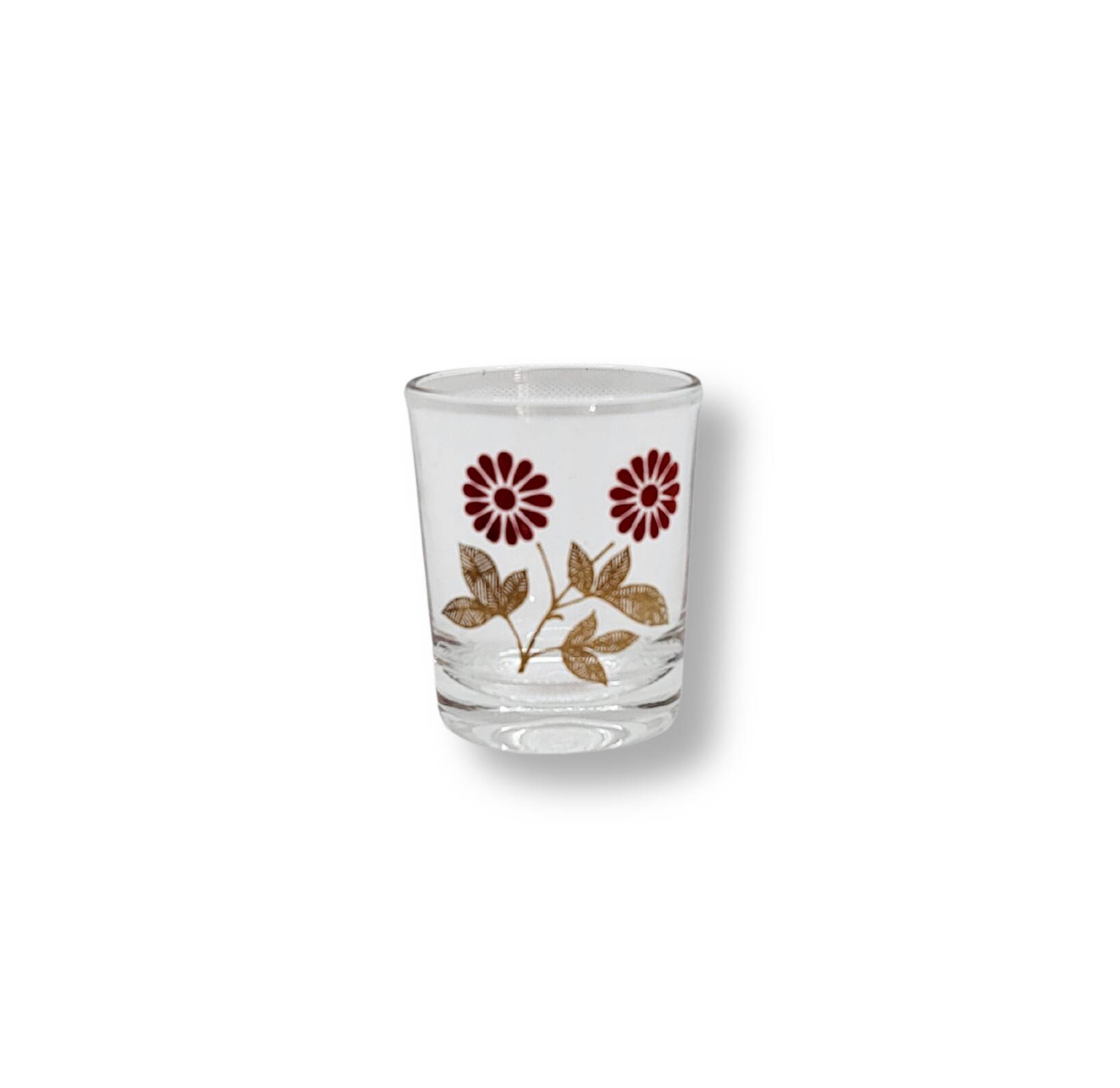 Flowery liqueur glasses – Reims France