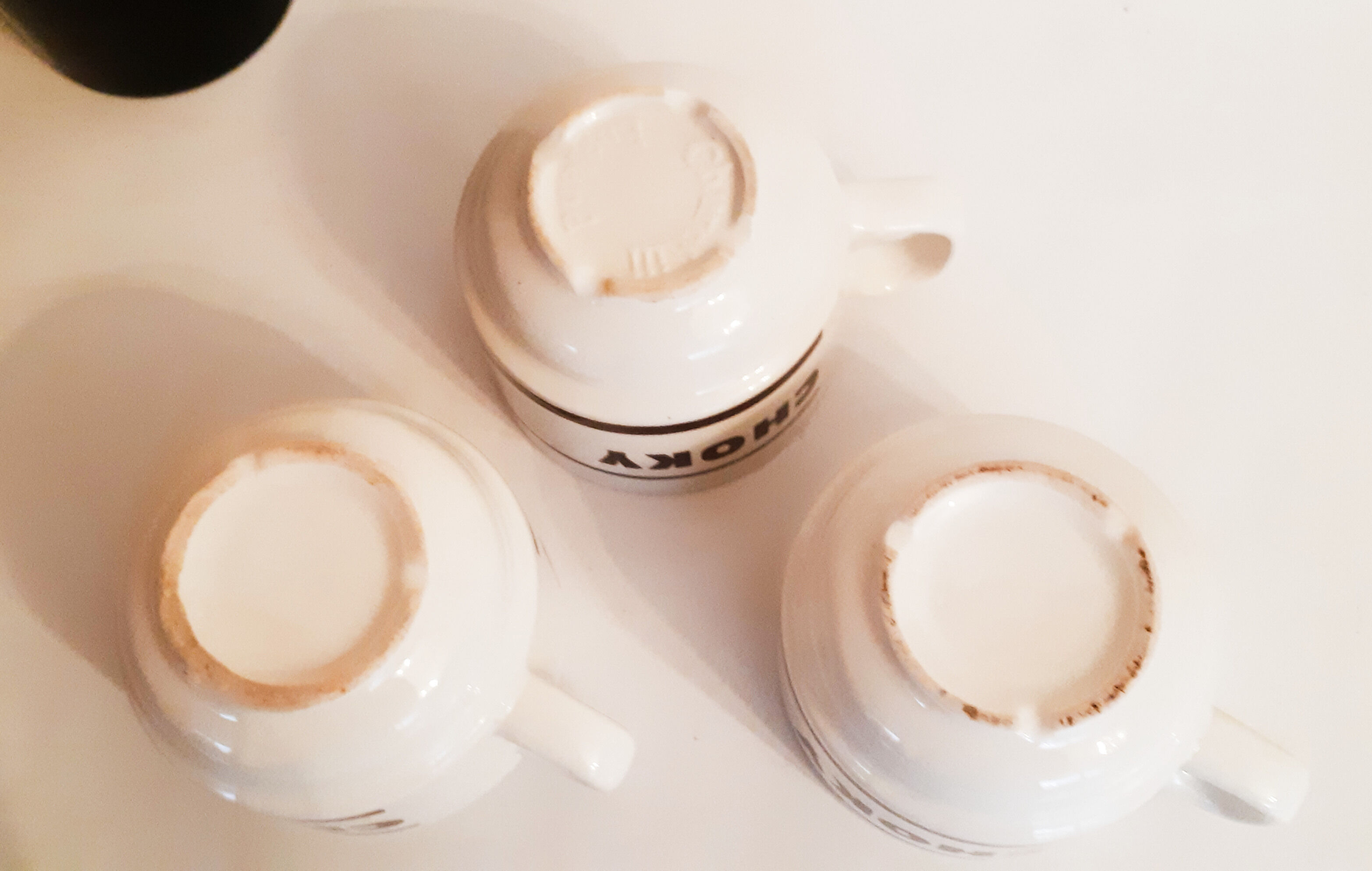 Coffee cups, Choky cappuccino, Churchill