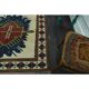 1970s Vintage Turkish Oushak Handmade Wool Cotton Beige Area Rug 160x265