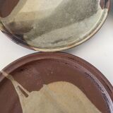 Set of 6 stoneware plates