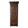 Antique wooden standing men's wardrobe