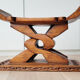Tabouret ashanti ghanéen 'Wisdom Knot' Afrique