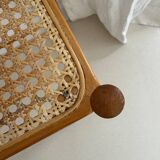 Cane side table